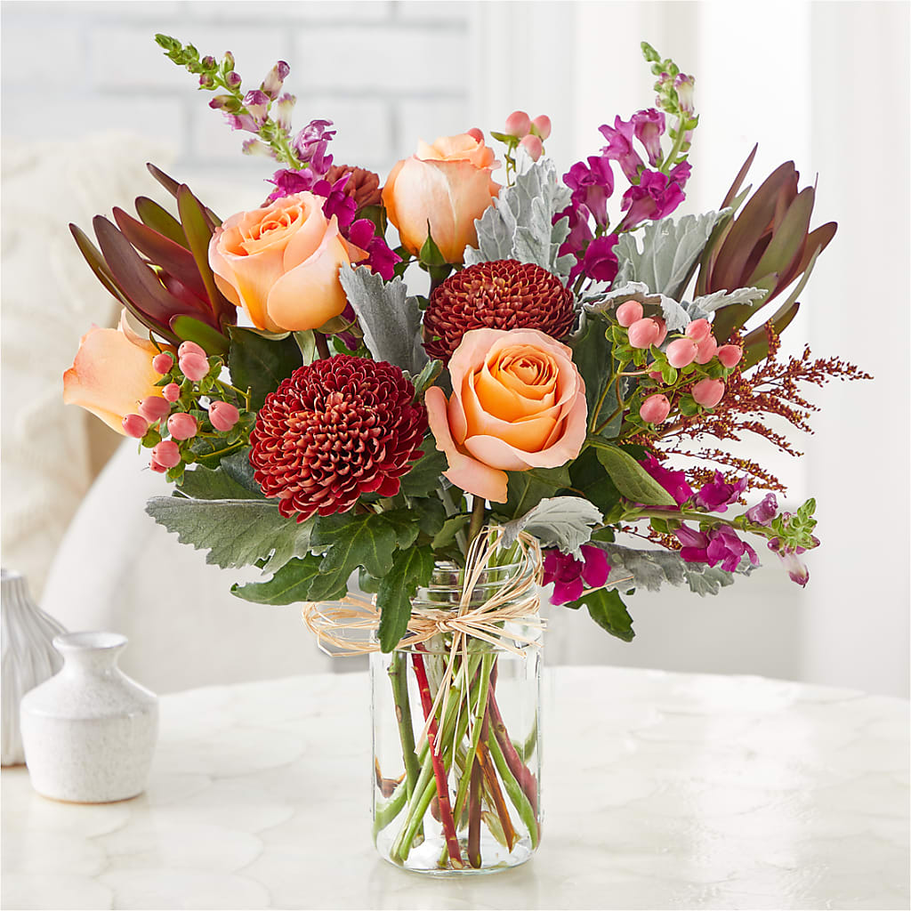 Moody Hues Bouquet –  Maplewood Florist, Maplewood NJ