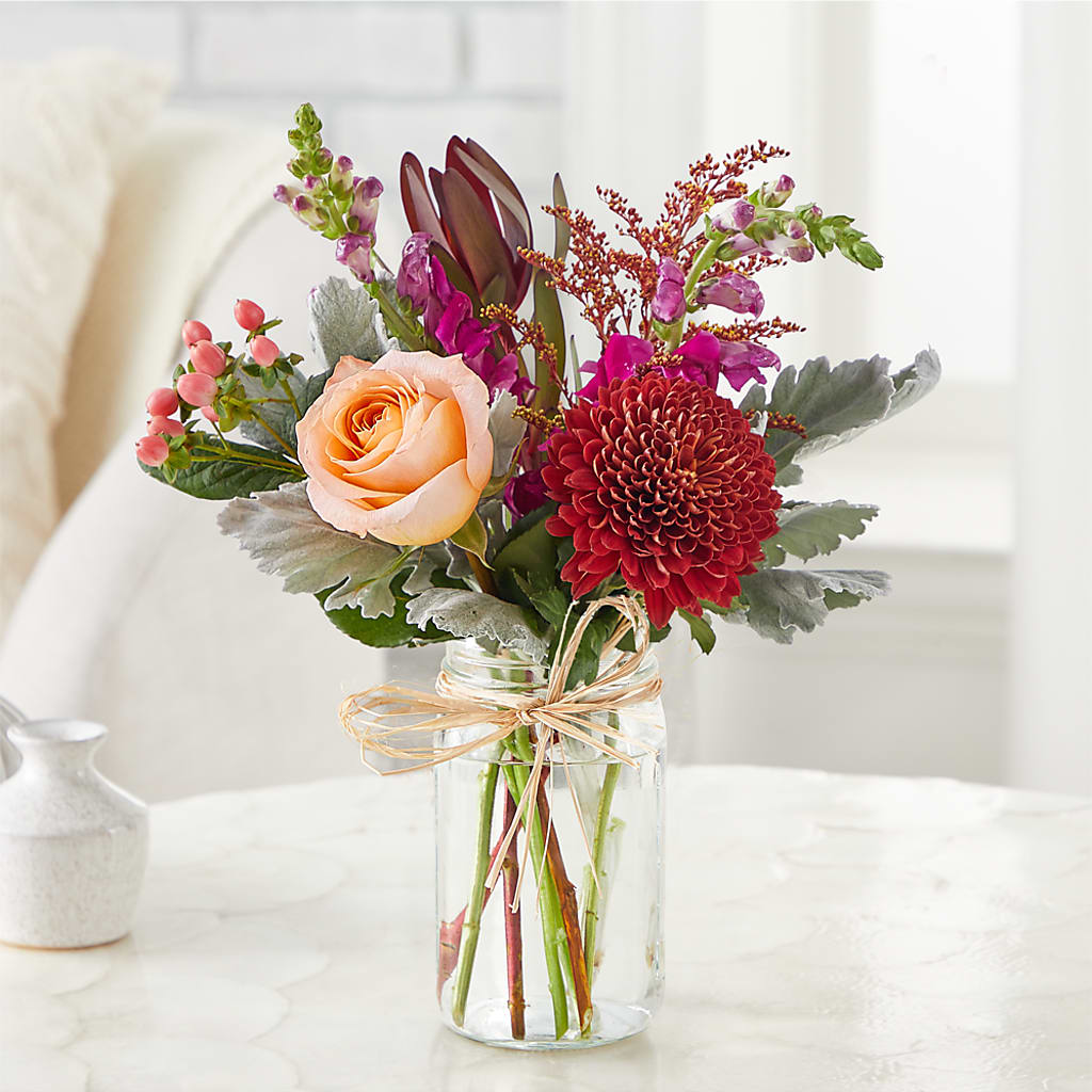 Moody Hues Bouquet –  Maplewood Florist, Maplewood NJ