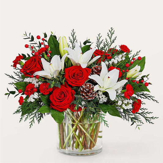 Best in Snow Bouquet –  Maplewood Florist, Maplewood NJ