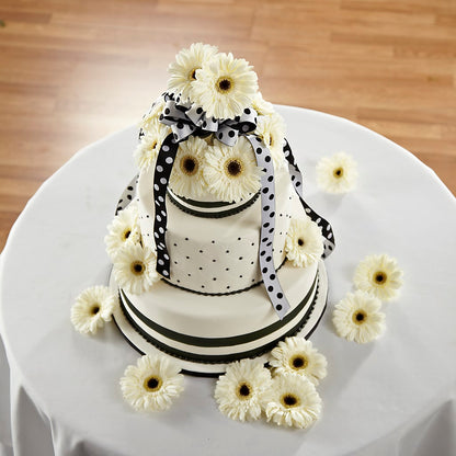 Simple Sophistication Cake Décor –  Maplewood Florist, Maplewood NJ