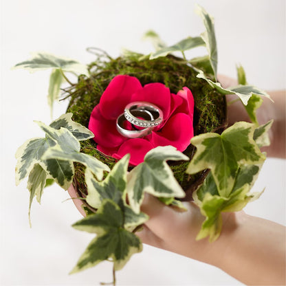 Lila Rose Ring Nest –  Maplewood Florist, Maplewood NJ