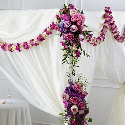 Color & Light Chuppah Decor –  Maplewood Florist, Maplewood NJ