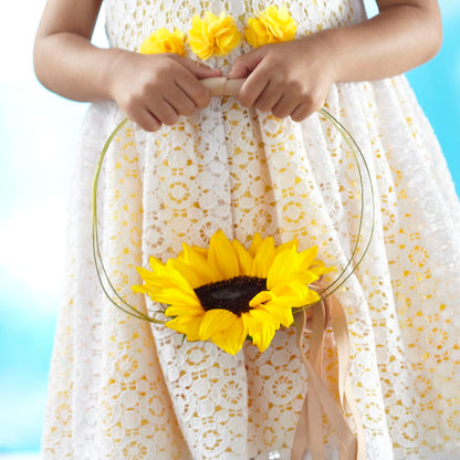 Sweet Sunshine Flower Girl Bouquet –  Maplewood Florist, Maplewood NJ