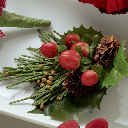 Red Berry Boutonniere –  Maplewood Florist, Maplewood NJ